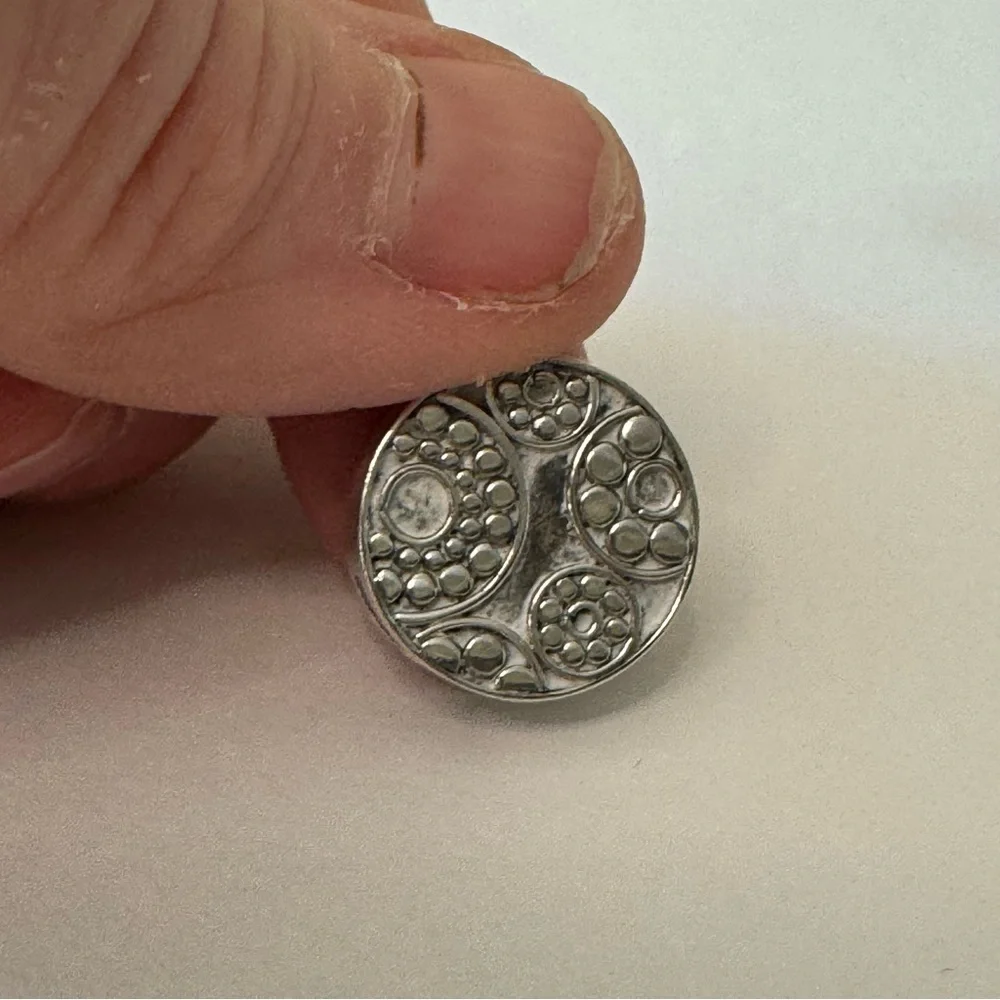 LORI BONN Sterling Silver Slide Charm For Bracelet - Picture 6 of 14